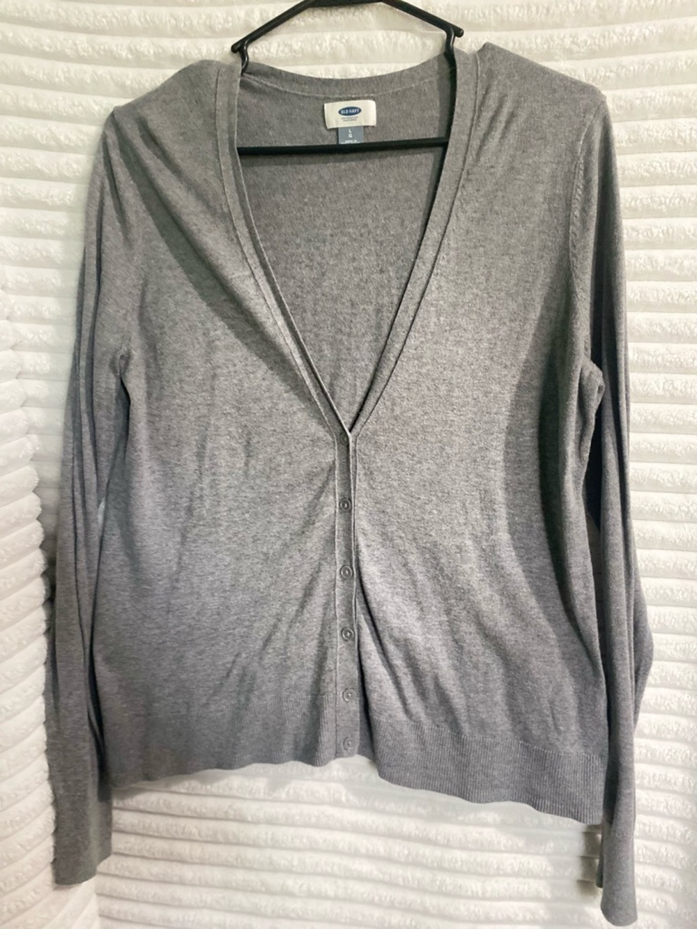 Old Navy Heather Gray Button Down Cardigan